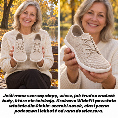 Krokowo WideFit – Więcej Miejsca na Palce, Wygoda na Cały Dzień